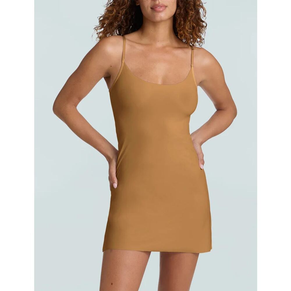 NWT Commando Caramel Brown Slip Dress